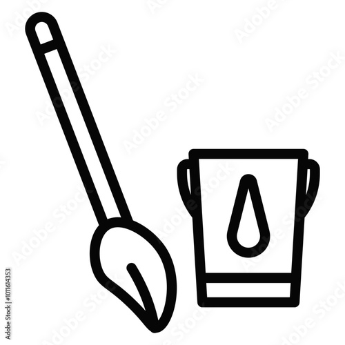 Mop Vector Icons