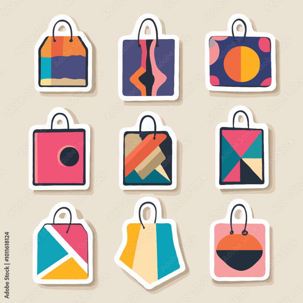 Festive Shopping Bags Collection for Black Friday Sales and Promotions Festive Shopping Bags Collection for Black Friday Sales and Promotions