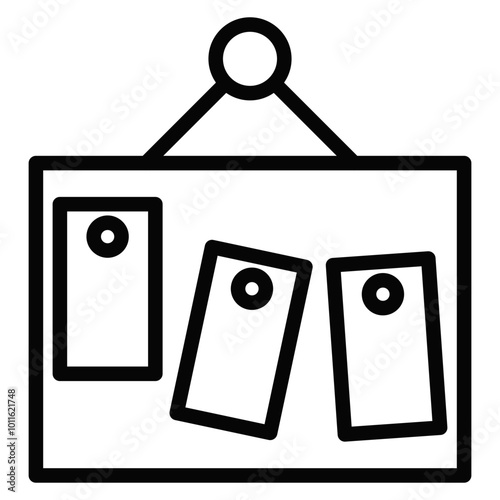 Pinboard Vector Icons
