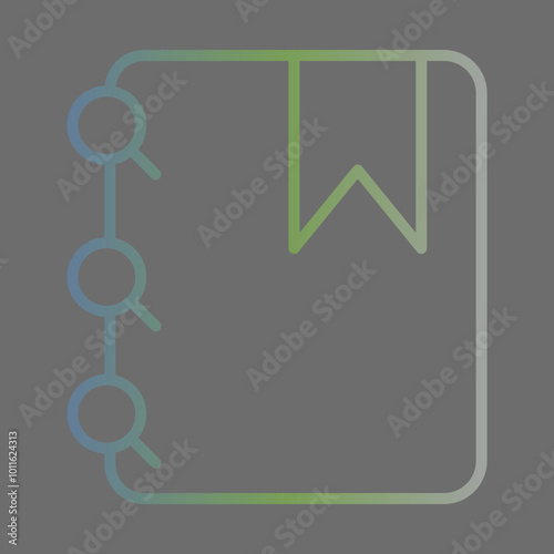 Book Marked icon Design