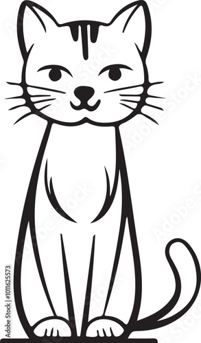 Cat Vector art illustration