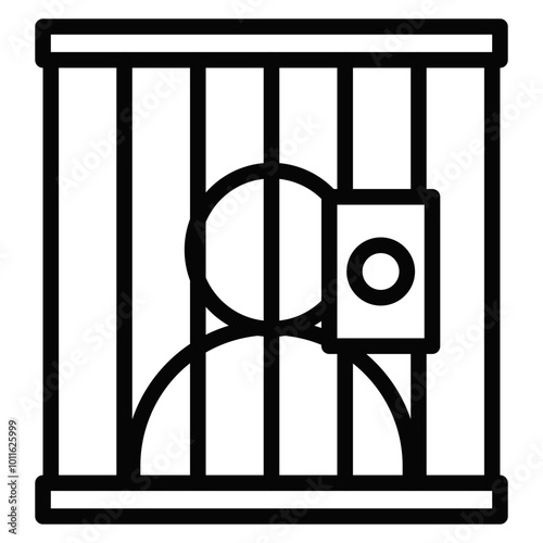 Prisioner Vector Icons