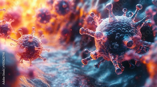 a An educational chart of the effects of chronic stress on immune function and susceptibility to disease.