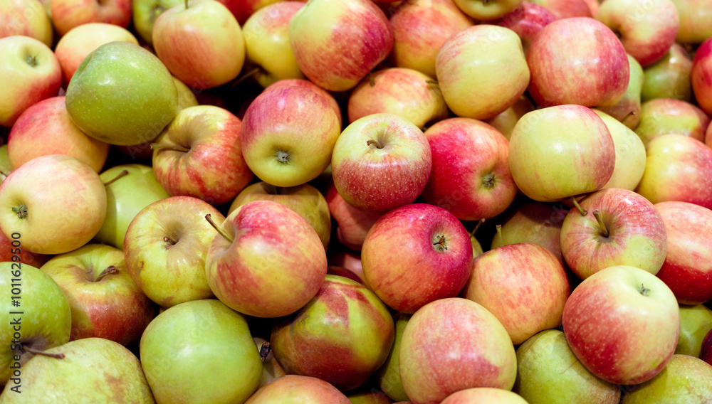 Red ripe apples background, apples pattern Red ripe apples background, apples pattern
