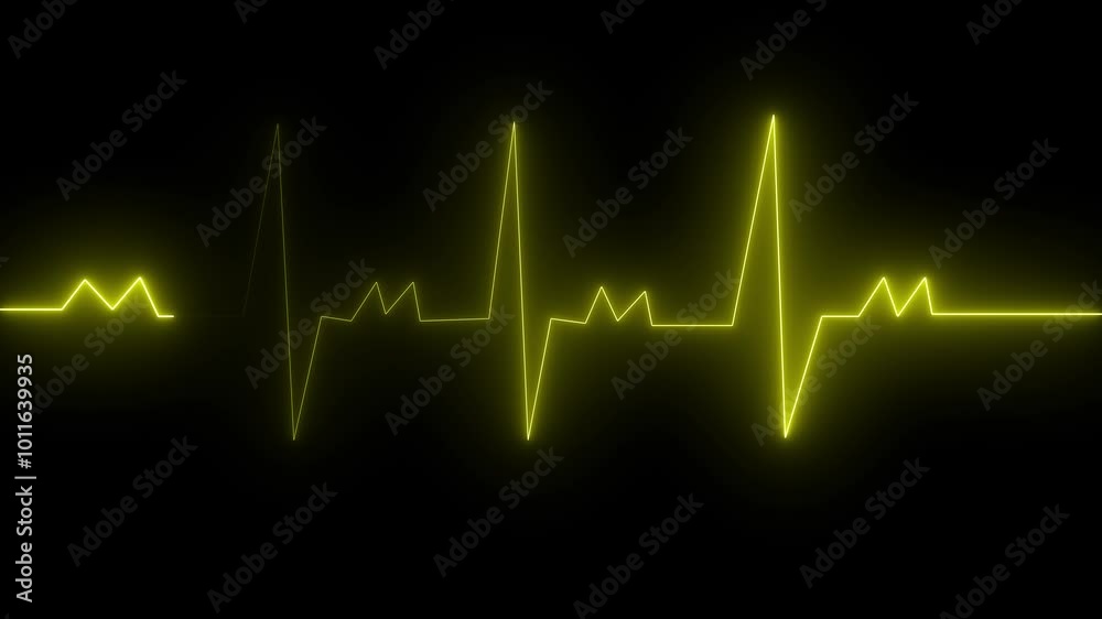 Heartbeat Monitor animated video Heartbeat Monitor animated video