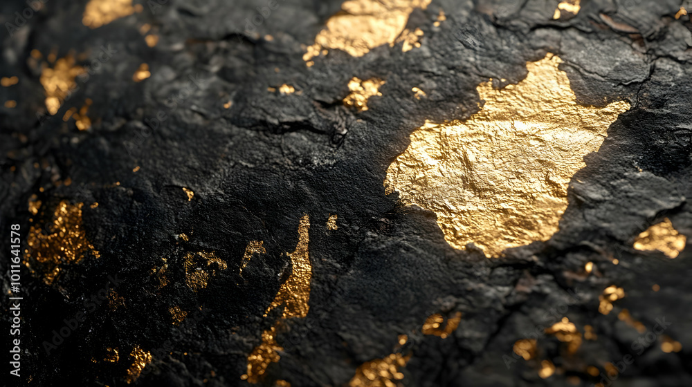 Black and Gold Abstract Texture Background Black and Gold Abstract Texture Background
