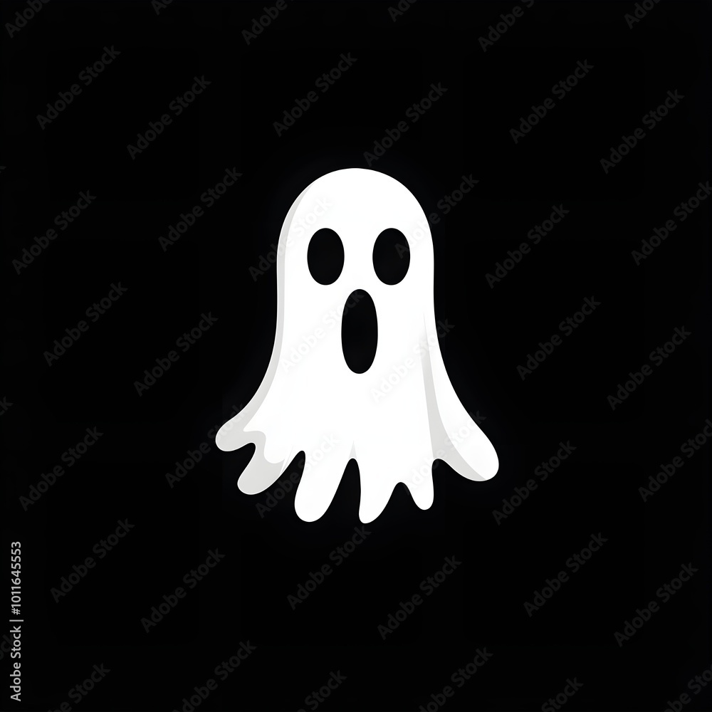 HALLOWEEN GHOST illustration Generated by AI HALLOWEEN GHOST illustration Generated by AI