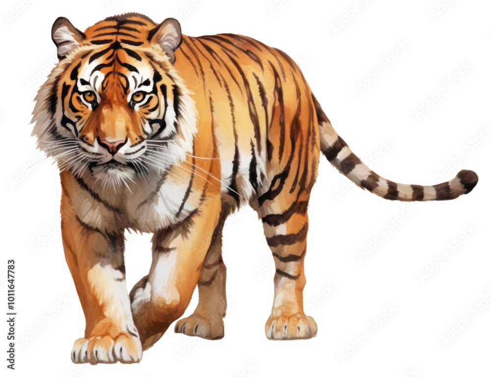 Obraz premium PNG Tiger wildlife animal mammal.
