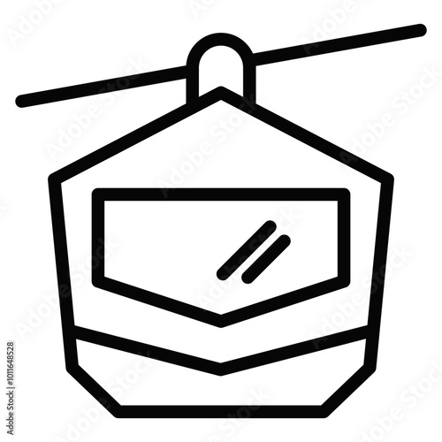 Cable Car Vector Icons