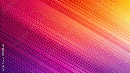 Gradient orange pink purple background with leading lines