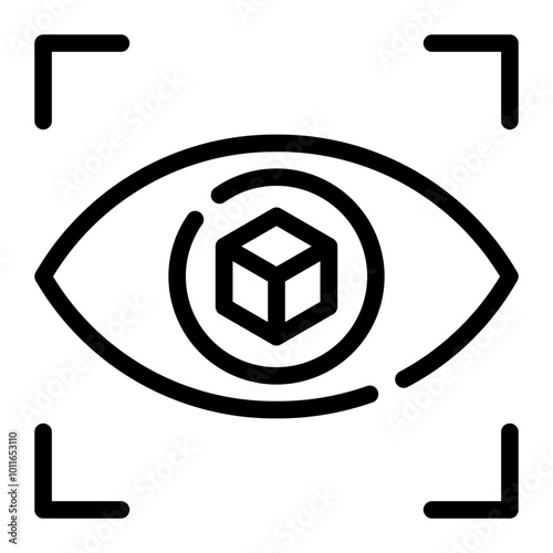 visual line icon