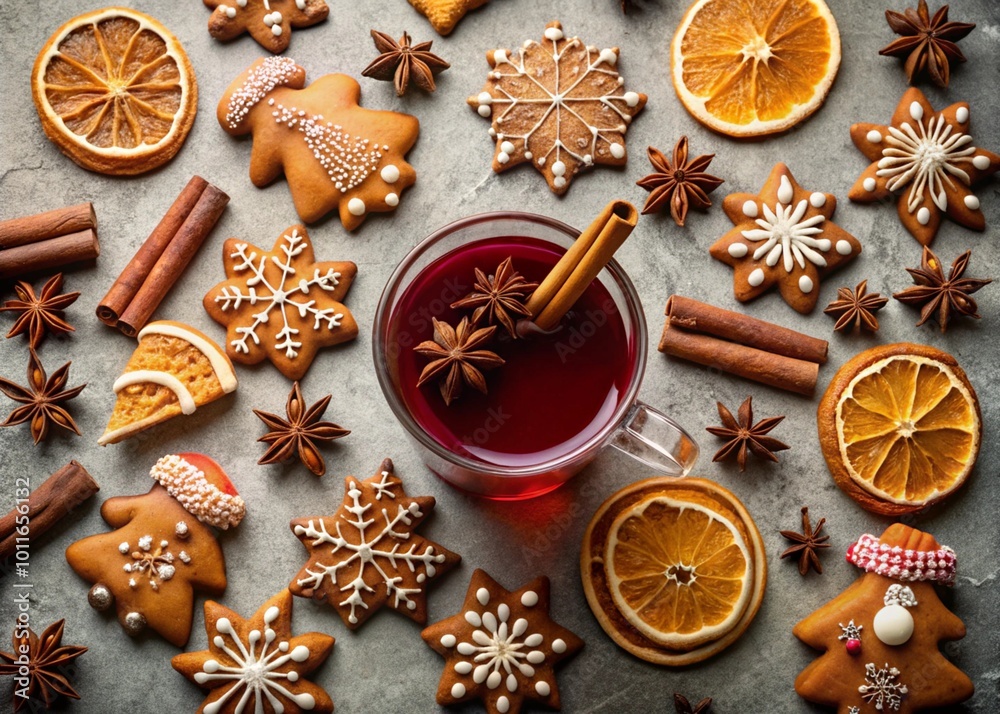 Christmas Background Ai generated Christmas Background Ai generated