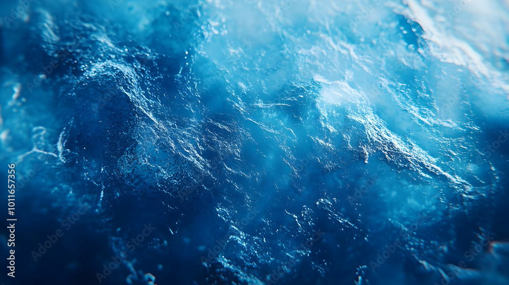 Abstract Blue Background - Deep Ocean Texture