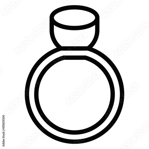Engagement Ring Vector Icons