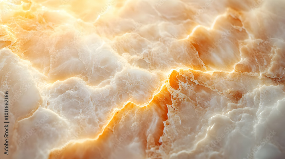 Abstract Background - White and Orange Marble Texture Abstract Background - White and Orange Marble Texture
