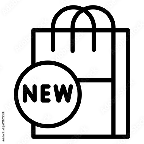 New Arrivals Vector Icons