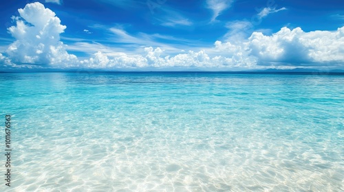 Wallpaper Mural Clear European sea, no fish, calm and serene, offering ample space for text or design elements. Torontodigital.ca