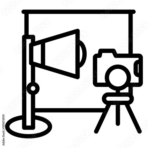 Photo Studio Vector Icons