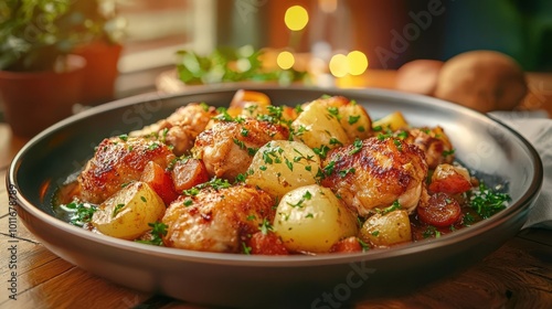 Delicious Chicken and Potato Stew