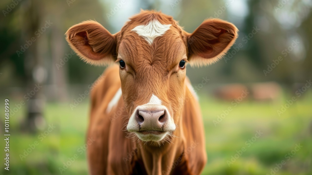 cow in a natural environment with vibrant colors. backgrounds of amazing animals in their natural habitat cow in a natural environment with vibrant colors. backgrounds of amazing animals in their natural habitat