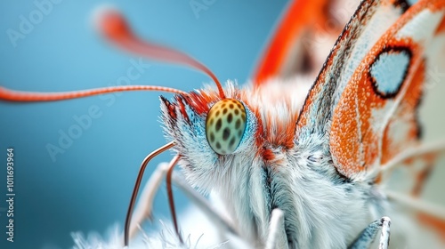 Close-up of a Butterfly's Eye photo