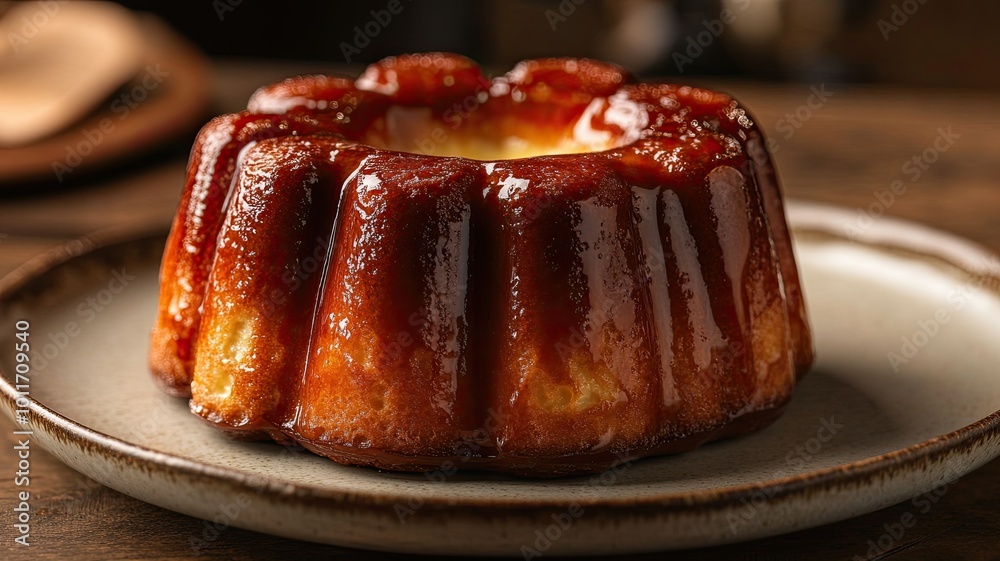 Caramel Glaze Delight: A decadent, golden caramel glaze adorns a fluffy, baked cake, creating a mouthwatering dessert that begs to be savored. Caramel Glaze Delight: A decadent, golden caramel glaze adorns a fluffy, baked cake, creating a mouthwatering dessert that begs to be savored.