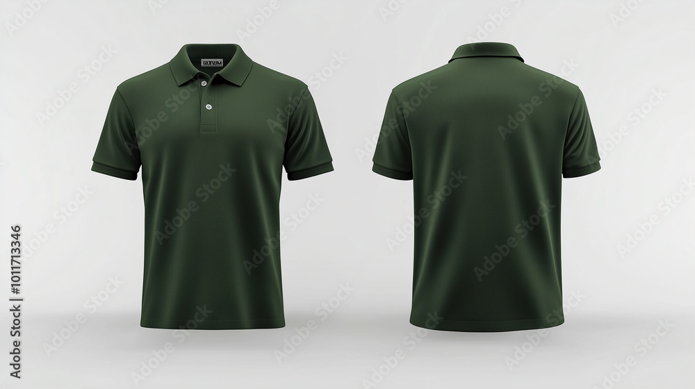 Mockup of a Dark Green Polo Shirt: Showcase Your Style
Mockup of a Dark Green Polo Shirt: Showcase Your Style
