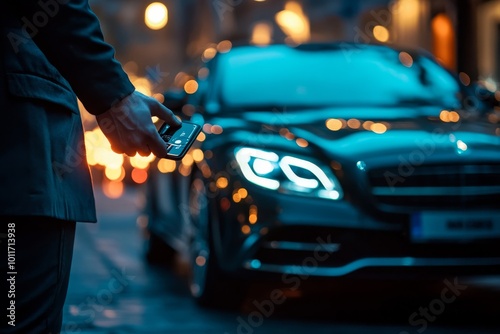Experience luxury with our valet service as you hand over your car keys, Generative AI