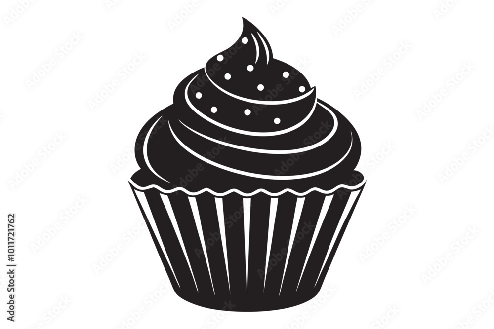 cupcake-icon-with-frosting-on-top-silhouette cupcake-icon-with-frosting-on-top-silhouette
