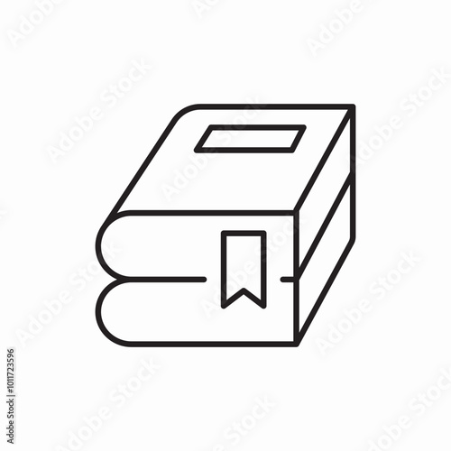 books stack icon sign vector