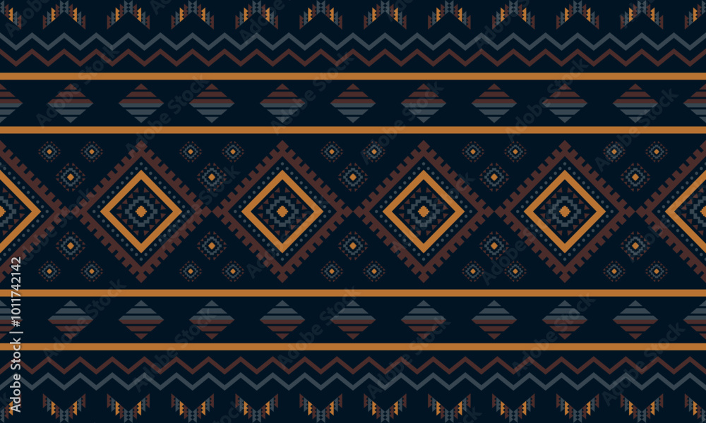 Ancient echoes Aztec geometric seamless patterns southwest Navajo Native American tribal ethnic colorful for textile printing Ancient echoes Aztec geometric seamless patterns southwest Navajo Native American tribal ethnic colorful for textile printing