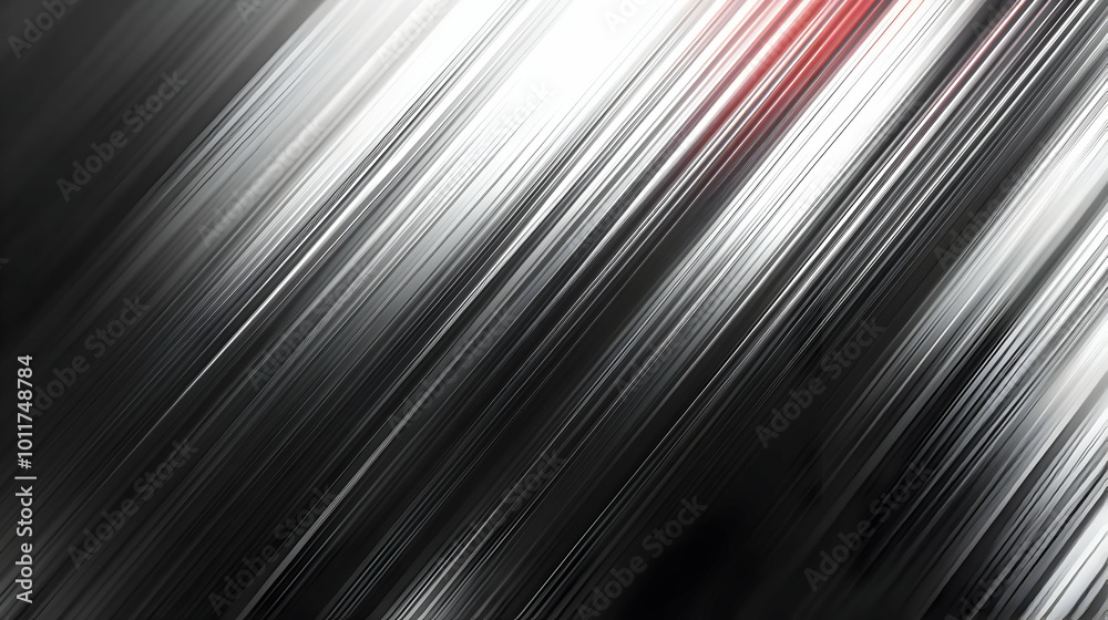Abstract Background with Diagonal Lines in Grey and Red Abstract Background with Diagonal Lines in Grey and Red