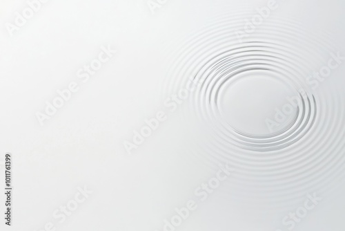 Minimalistic Water Ripple Effect for Elegant Design and Calm Background
