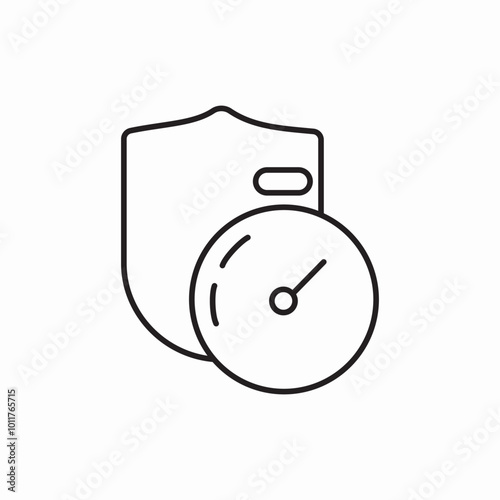 protect time icon sign vector