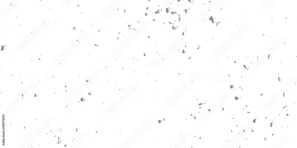 Abstract luxury silver confetti glitter and dust falling down on transparent background. Shiny glittering dust background. Vector illustration. Abstract luxury silver confetti glitter and dust falling down on transparent background. Shiny glittering dust background. Vector illustration.