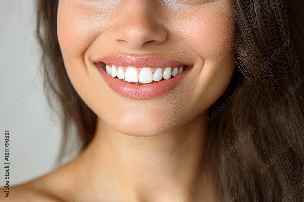 Woman Dental Teeth Question Mark, Generative AI Woman Dental Teeth Question Mark, Generative AI