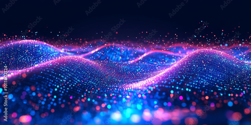 DNA Data Flow: Depict a flowing stream of digital data interwoven with a DNA strand, representing the connection between genetics, biotechnology, and data science. DNA Data Flow: Depict a flowing stream of digital data interwoven with a DNA strand, representing the connection between genetics, biotechnology, and data science.