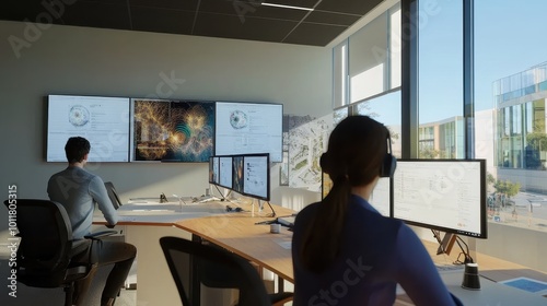 Scientific Data Analysis and Visualization in a Modern Office Environment