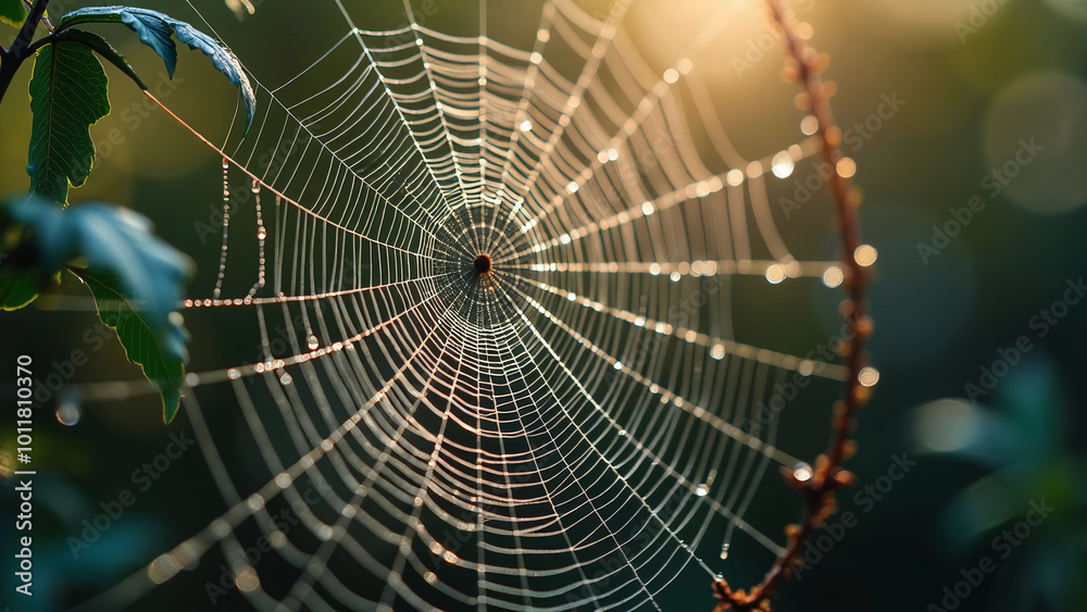 Fototapeta premium spider web