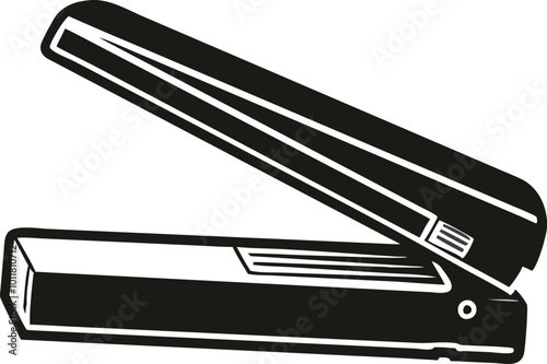 Stapler vector silhouette