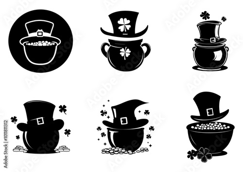 Wallpaper Mural st patrick day hat vector illustration, St. Patrick's Day vector design
 Torontodigital.ca