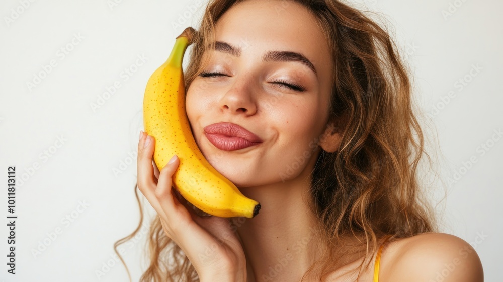 Woman with Banana