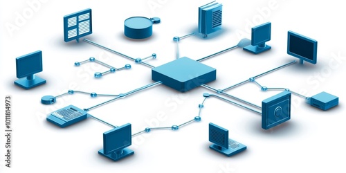 Data Migration Process Flow: Illustrate a flowchart depicting the steps involved in data migration from one system to another, including preparation, transfer, and valida photo