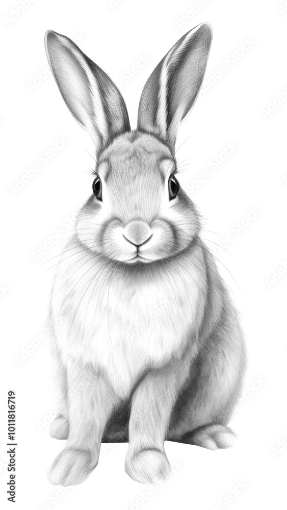 PNG Bunny drawing sketch animal. PNG Bunny drawing sketch animal.