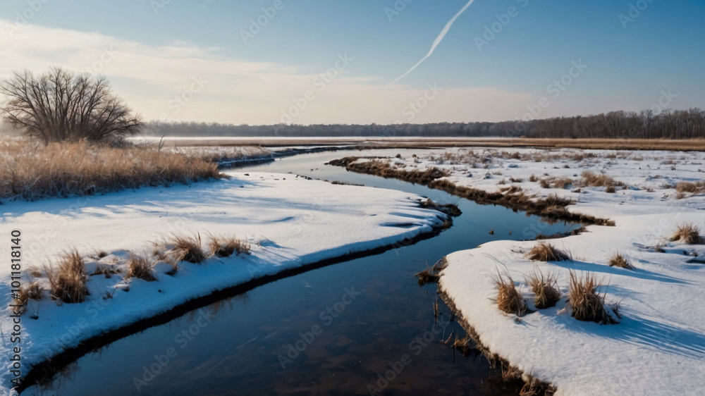 Winter background Winter background