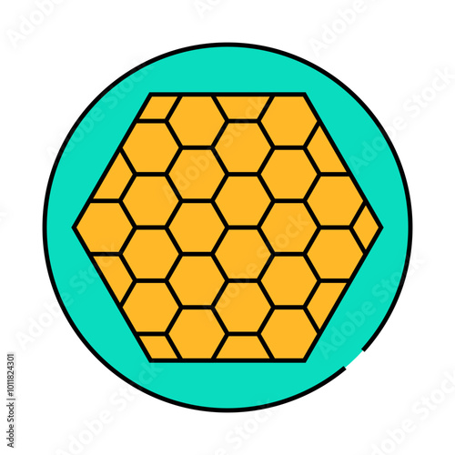 nuclear reactor with fuel rods line icon vector. nuclear reactor with fuel rods sign. isolated symbol illustration