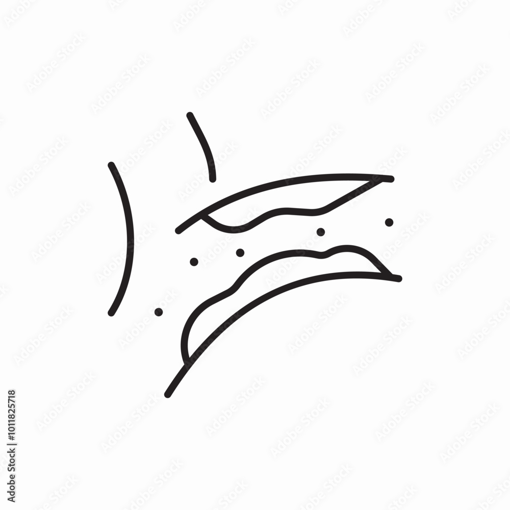 thrombus in veins icon sign vector