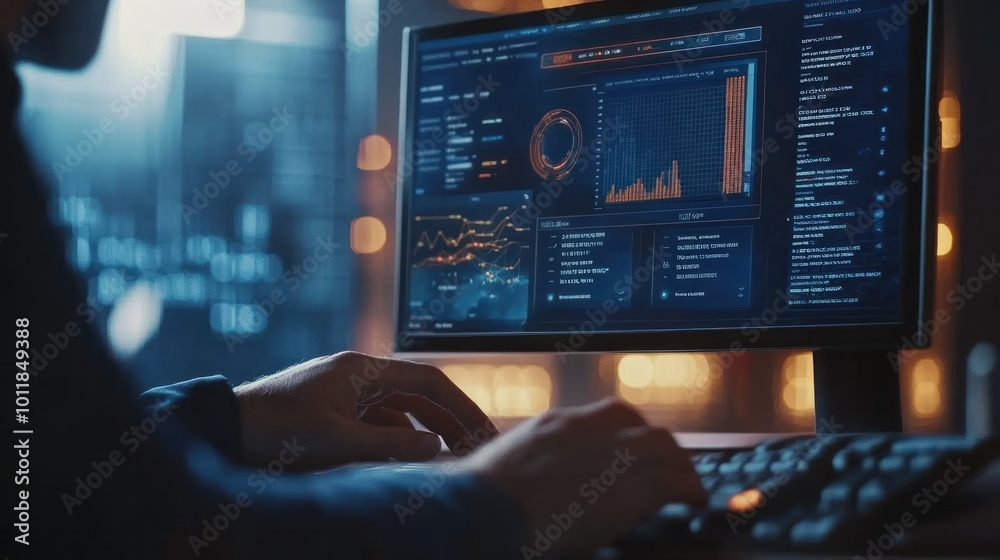 A person using a secure password manager, with encrypted vaults visible on the screen, protecting business and personal passwords A person using a secure password manager, with encrypted vaults visible on the screen, protecting business and personal passwords