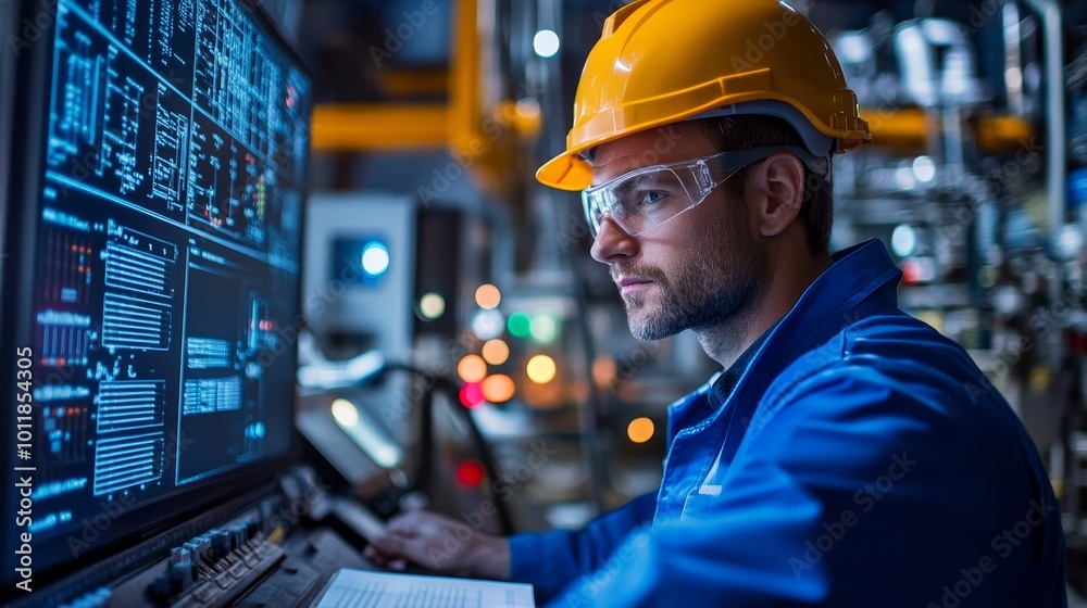 Operators training At Power Generation Plant, Generative AI Operators training At Power Generation Plant, Generative AI