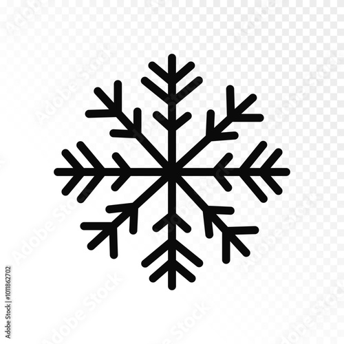 Snow icon vector illustration. snowflake symbol icon